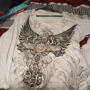 White long sleeve shirt